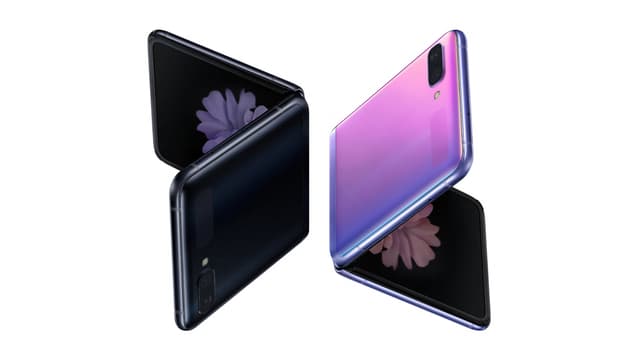 À l'arrière, les fans du Samsung Galaxy Z Flip pourront choisir entre une finition noire ou mauve.