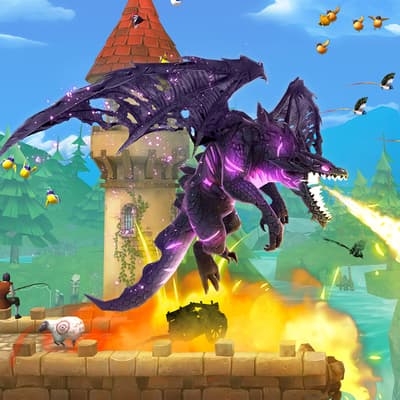 Hungry Dragon : gérez la fureur dévorante de vos dragons sur SFR Jeux Illimité