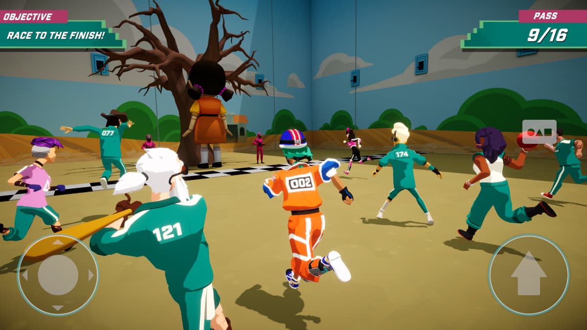 Ce premier mini-jeu est presque l'emblème de Squid Game