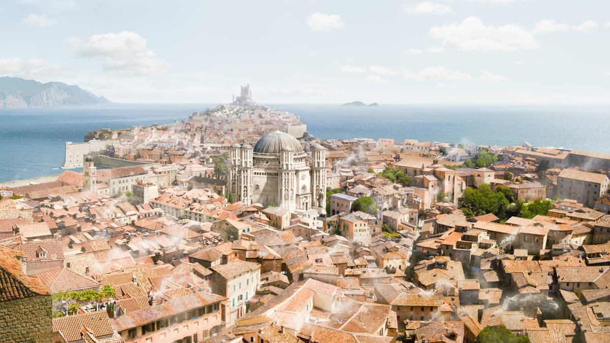 La ville de Dubrovnik, en Croatie, qui sert de décor à Port Réal, dans Game of Thrones.
