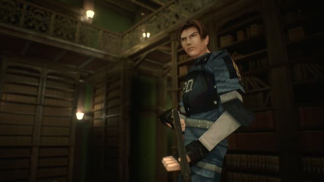 Ça, c'est Leon avant son lifting numérique