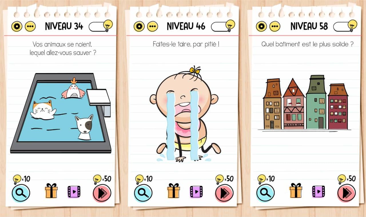 Jeu Télévisé Où Il Faut Trouver Les Questions On a testé Brain Test : casse-têtes, un jeu de réflexion hyper addictif