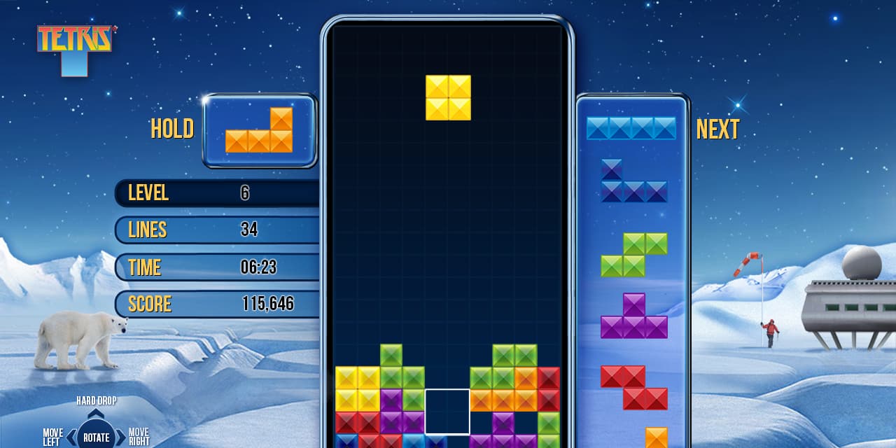 Tetris fait peau neuve !