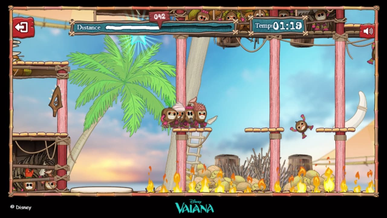 Gameplay du jeu Vaiana : Kakamora Kaos Gameplay du jeu Vaiana : Kakamora Kaos