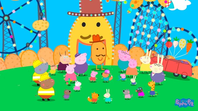 Découvrez l'incroyable monde de Peppa Pig et rencontrez tous vos personnages préférés de la série avec le jeu Mon Amie Peppa Pig 