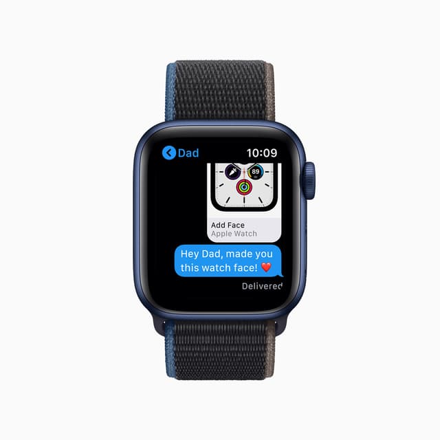 Envoyer des SMS depuis l'Apple Watch Series 6, un jeu d'enfant.