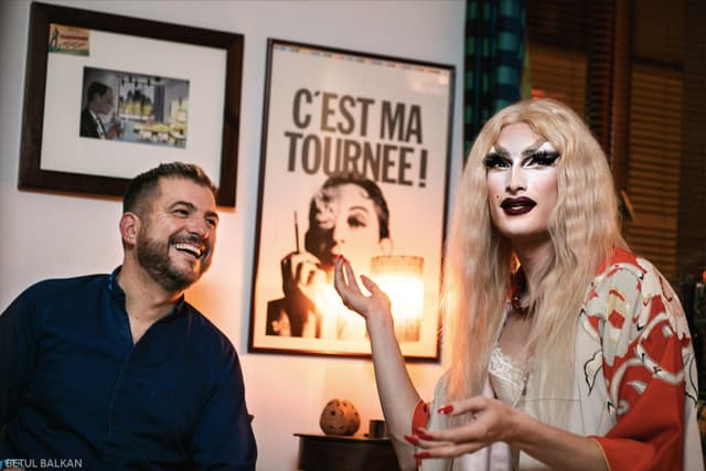 Éric Guérin et Alice Psycho lors de notre interview.