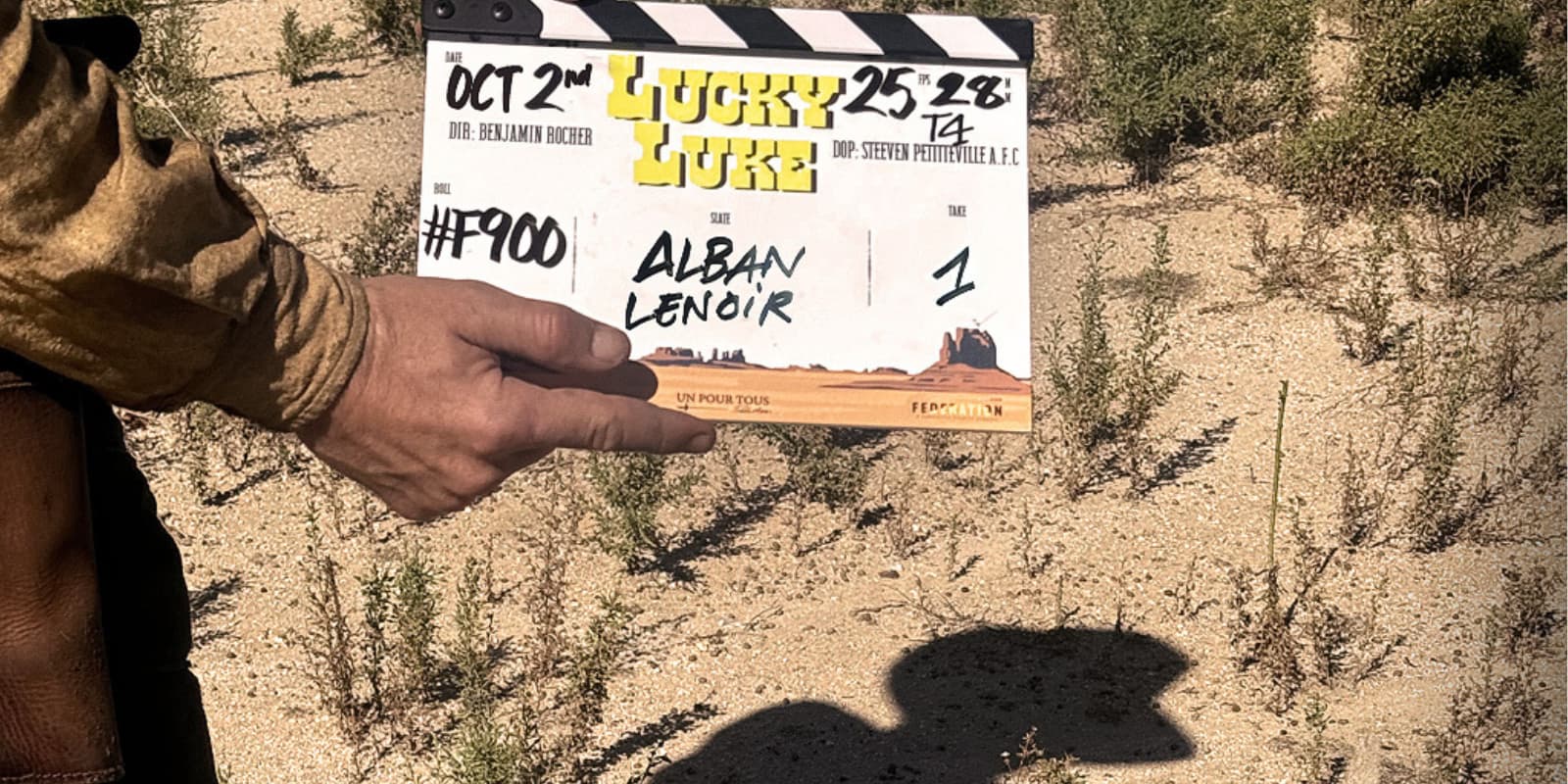Alban Lenoir sera Lucky Luke dans une série pour Disney+