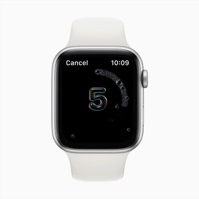 Faites of bulles sur votre Apple Watch!