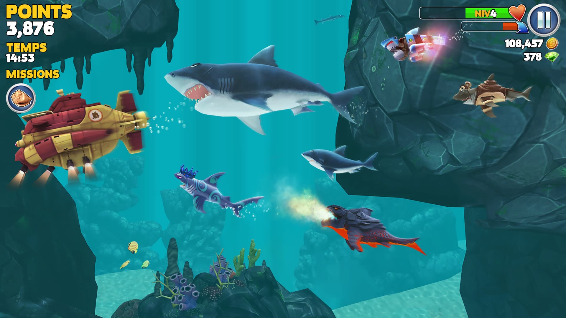 Hungry Shark Evolution - Ubisoft Entertainment Hungry Shark Evolution - Ubisoft Entertainment