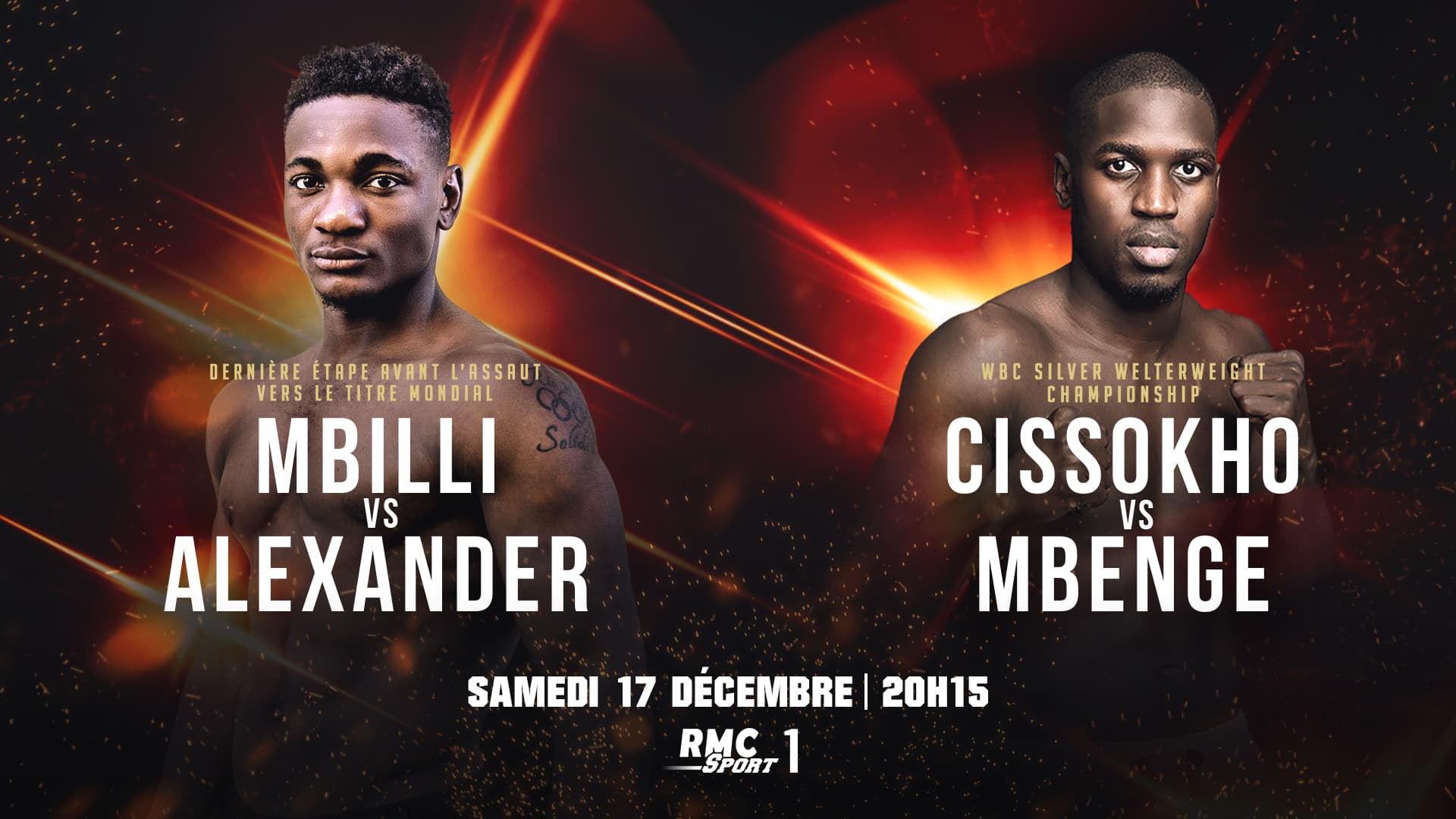 Deux Français prêts à briller sur le ring ce samedi soir. Deux Français prêts à briller sur le ring ce samedi soir.