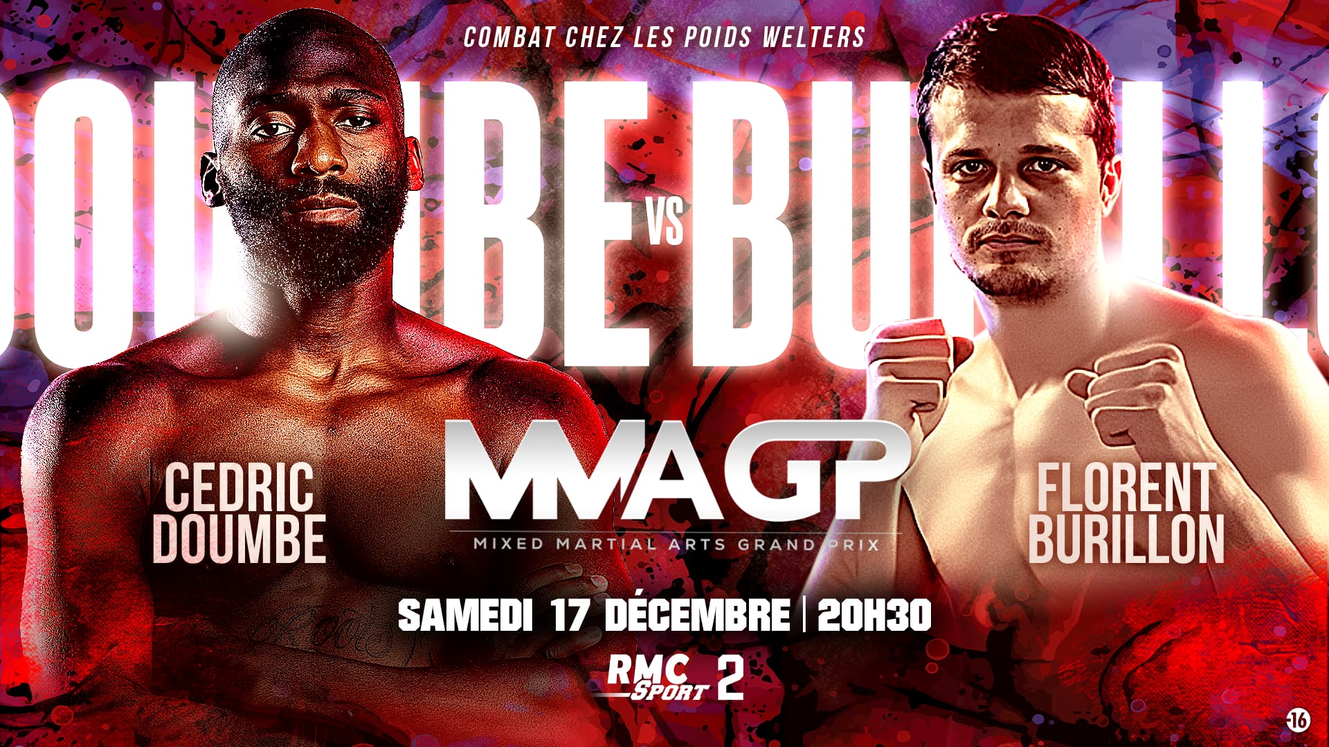 Cédric Doumbé vs. Florent Burillon : choc entre deux espoirs du MMA français. Cédric Doumbé vs. Florent Burillon : choc entre deux espoirs du MMA français.