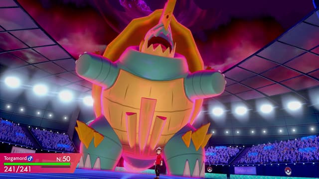 La probabilité de rencontrer un Torgamord dans un Raid Gigamax sera plus forte dans Pokémon Épée.