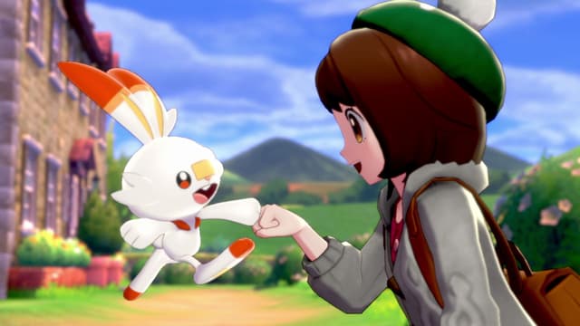 Flambino, le starter de type Feu dans Pokémon Épée et Bouclier