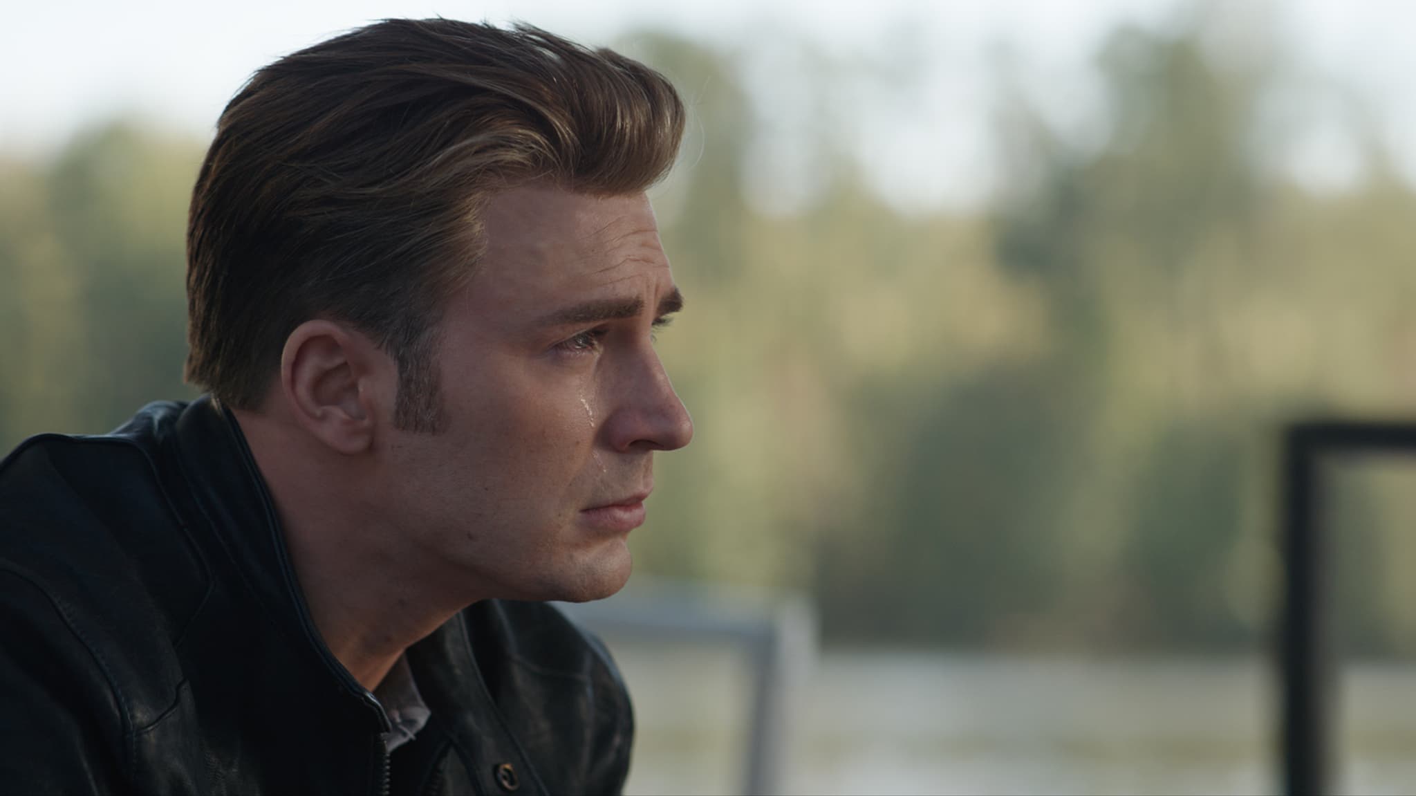 Steve Rogers (Chris Evans), alias Captain America, la larme à l’oeil dans Avengers : Endgame. Steve Rogers (Chris Evans), alias Captain America, la larme à l’oeil dans Avengers : Endgame.
