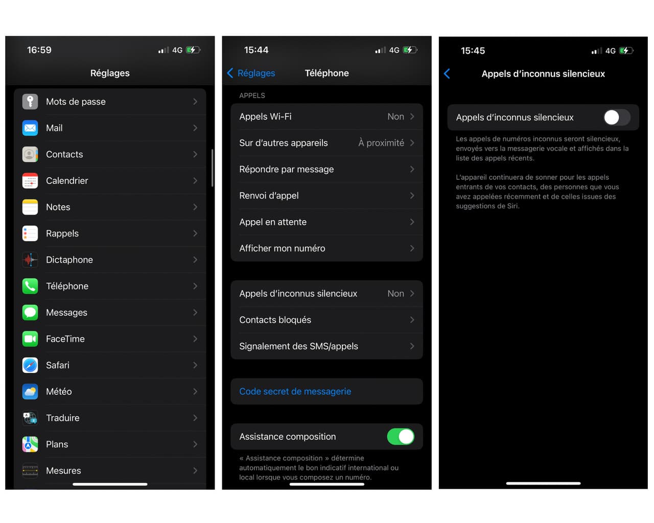 comment bloquer les appels indésirables sur téléphone portable iphone