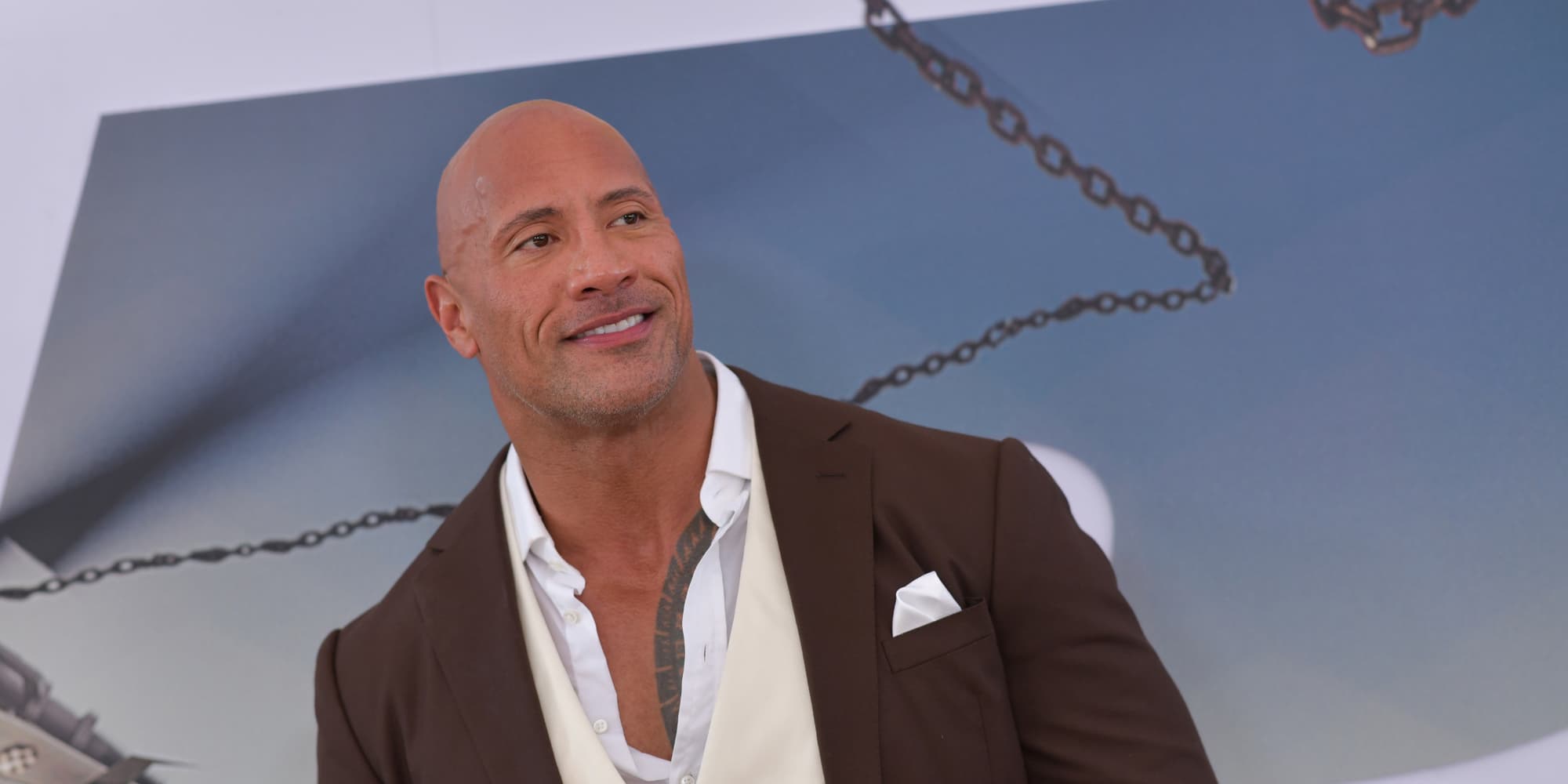 Dwayne Johnson à l'avant première de Fast & Furious : Hobbs & Shaw" à Hollywood.
