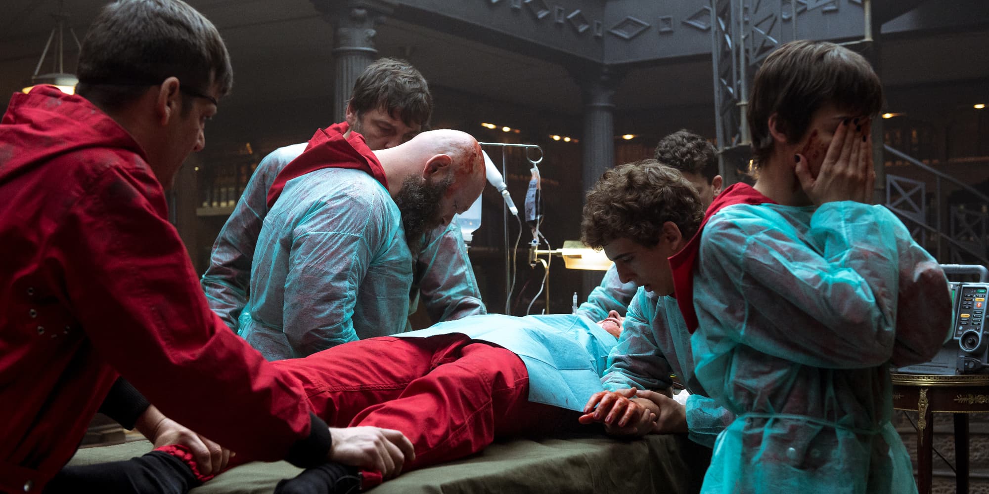 Une des scènes les plus WTF de la partie 4 de La Casa de Papel