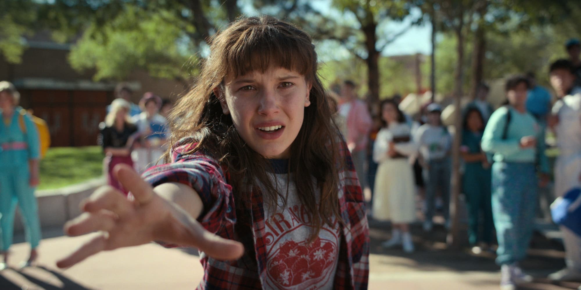 Vous, devant le générique de fin de l'épisode final de la saison 4, pas prêt à dire au revoir à "Stranger Things"...