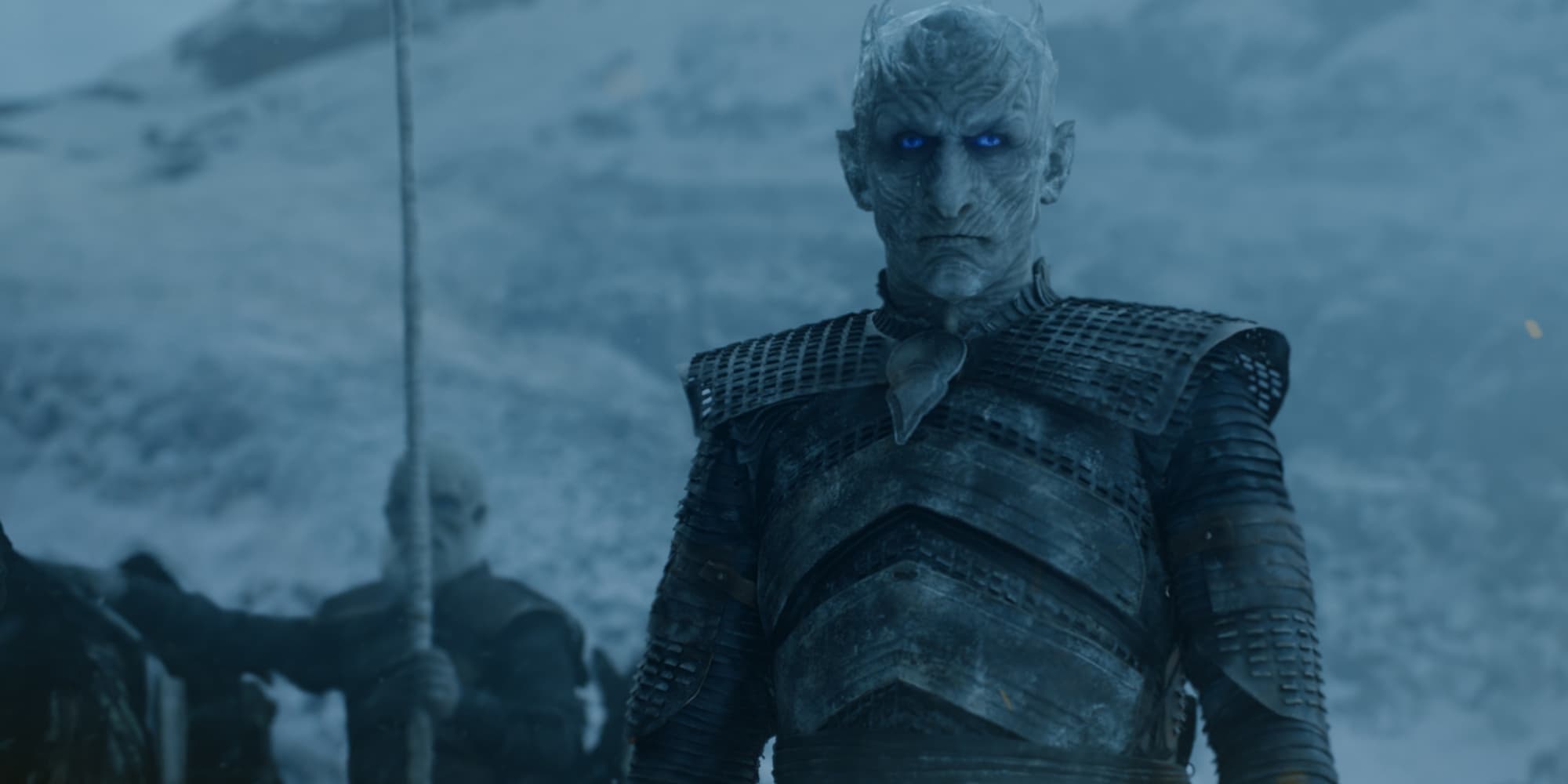 Le Roi de la Nuit, principal antagoniste de la série Game of Thrones.