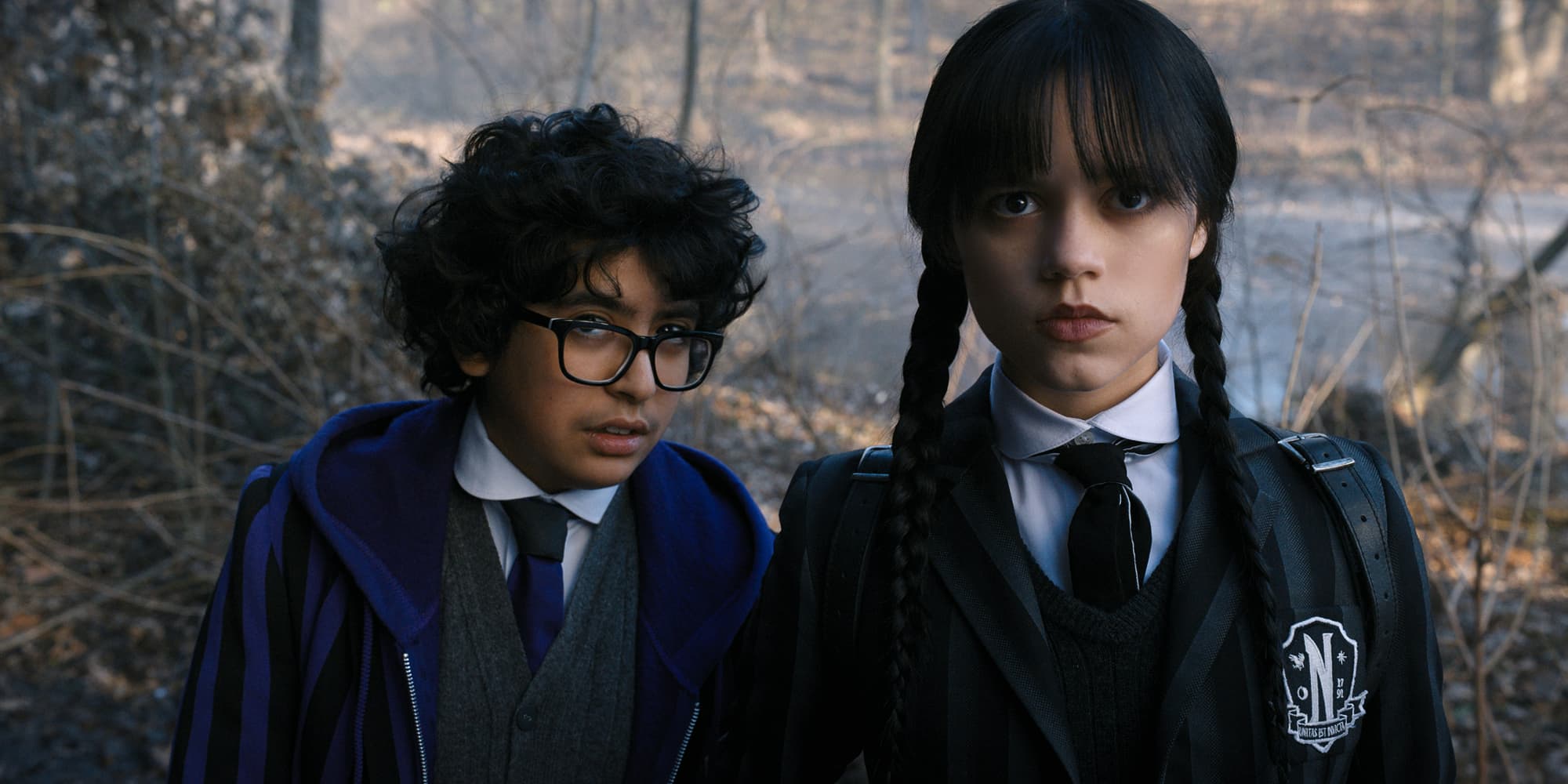Mercredi (Jenna Ortega) mène l'enquête dans la série Netflix dont elle est l'héroïne.