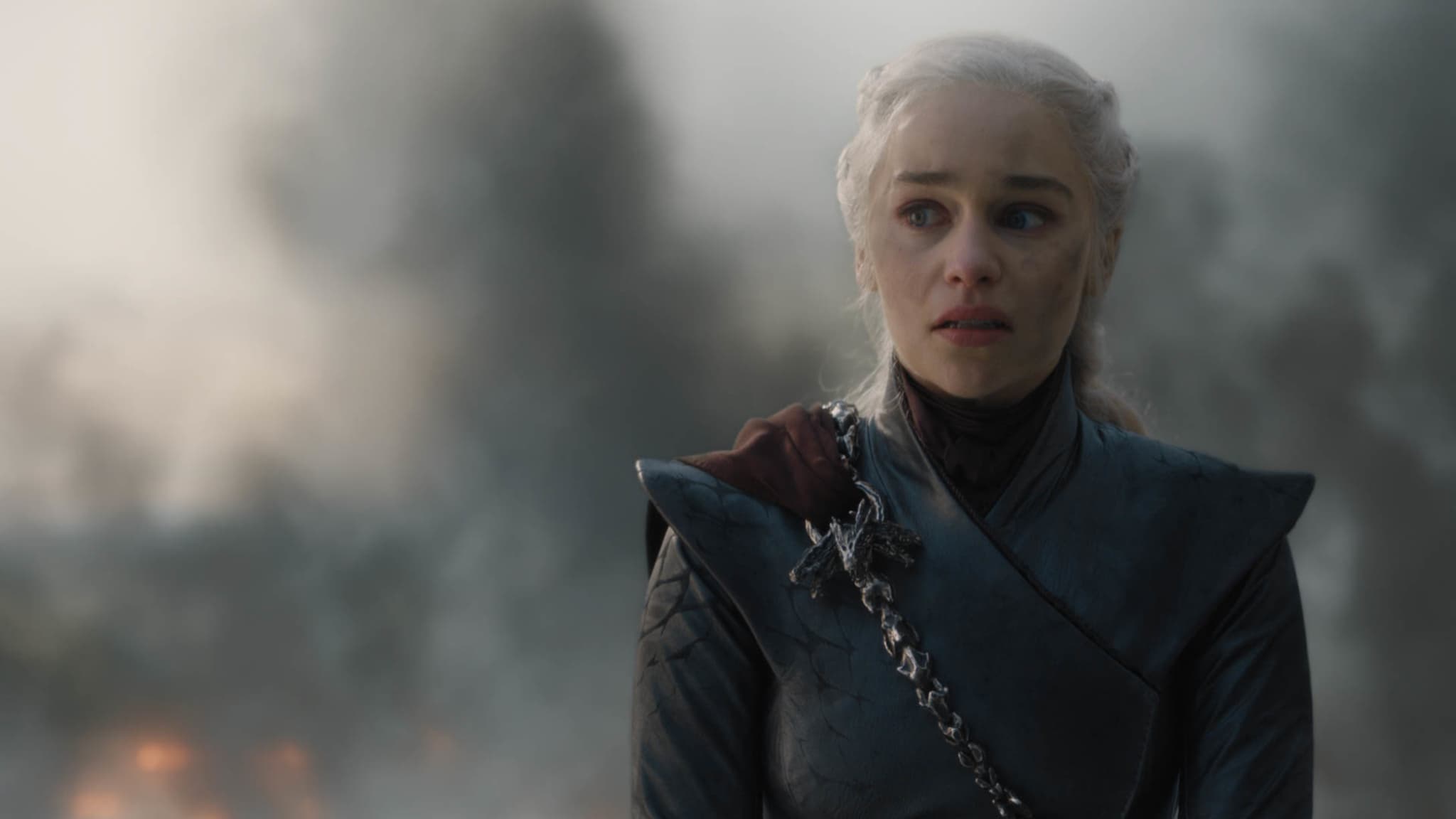 Daenerys Targaryen (Emilia Clarke), grande prétendante au trône de fer dans Game of Thrones. Daenerys Targaryen (Emilia Clarke), grande prétendante au trône de fer dans Game of Thrones.