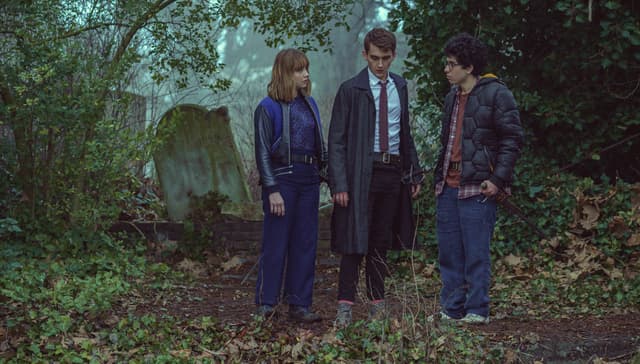 Lucy, Lockwood et George, les agents traqueurs de créatures surnaturelles.