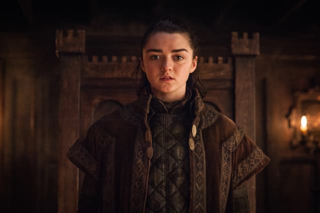 Arya Stark, à l’origine d’une liste de noms qu’elle envisage de tuer d’ici la fin de la série Game of Thrones.