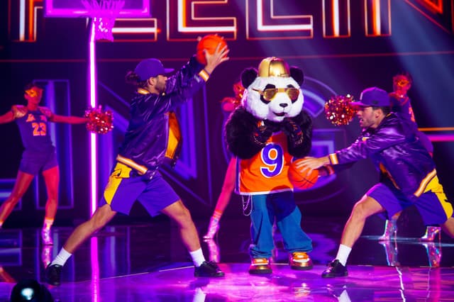 Le panda dans Mask Singer sur TF1