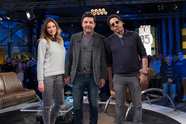 Joey Starr (à droite de la photo) est passé dans Top Gear, mais pas dans sa Benz Benz Benz