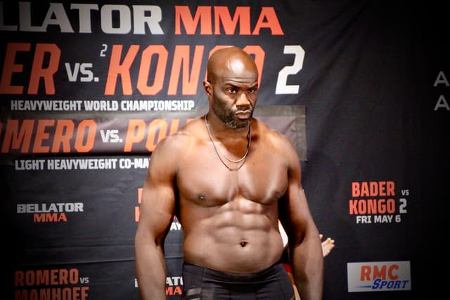 Cheick Kongo, pionnier du MMA français et numéro 2 au classement des poids lourds du Bellator.