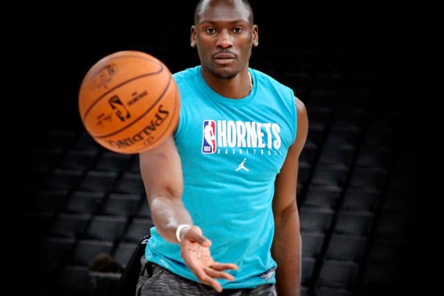 Le pivot congolais de 2m03 des Charlotte Hornets, Bismack Biyombo.