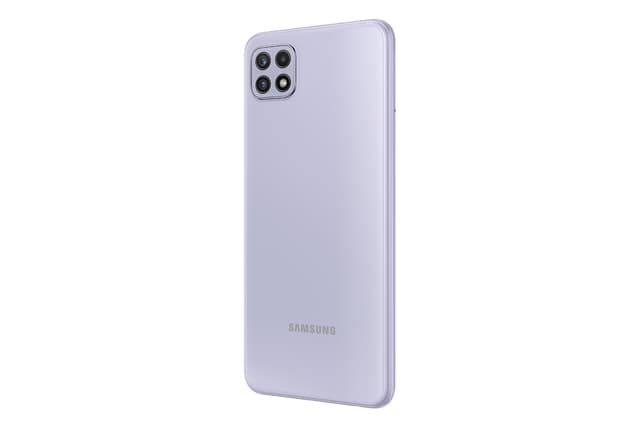 Le Samsung Galaxy A22 5G dans sa version Lavande