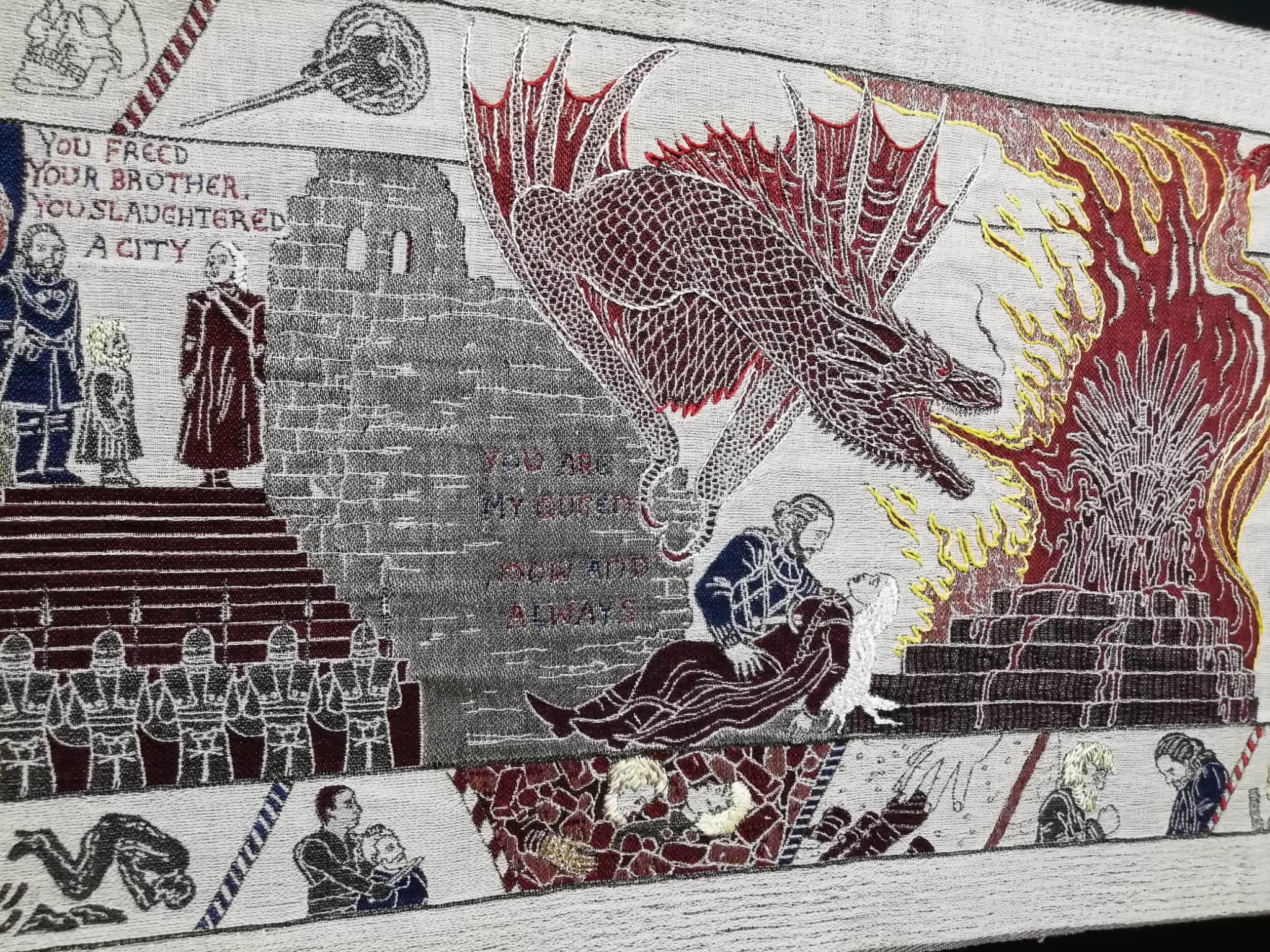 La fin de Game of Thrones a donné lieu à de nombreuses scènes magnifiques La fin de Game of Thrones a donné lieu à de nombreuses scènes magnifiques