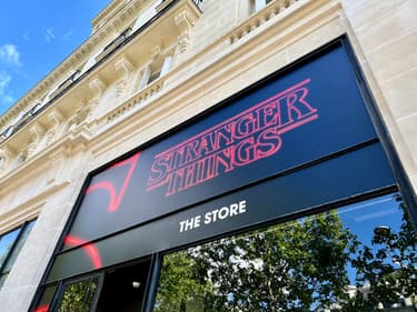 En images : un pop-up store Stranger Things ouvre ses portes à Paris