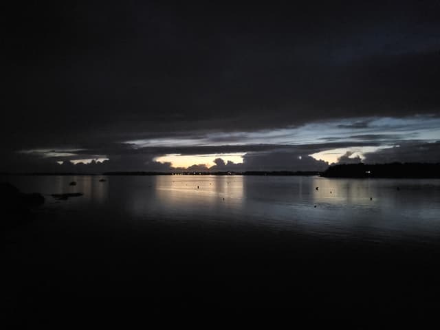 Photo prise sans le mode Nuit du Galaxy Z Flip3 5G