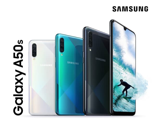 Le Galaxy A50, le smartphone bon marché signé Samsung.