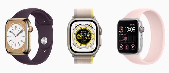 apple watch series 8 or se 2