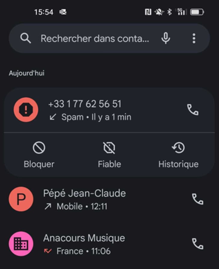 comment bloquer les numeros prives sur samsung