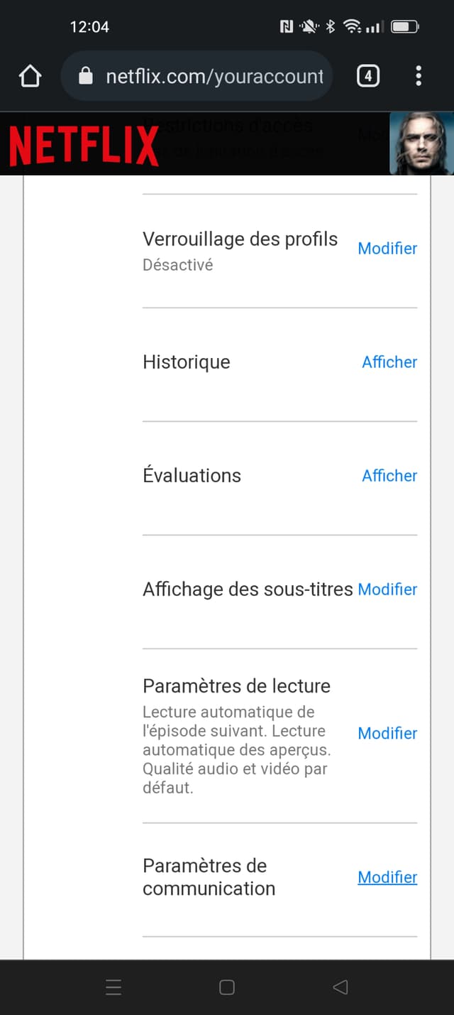 Les changements de sous-titres sur Netflix pourront se faire depuis l'onglet Affichage des sous-titres