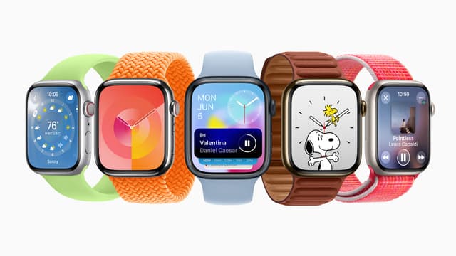 watchOS 10 marque l'arrivée de Snoopy dans l'Apple Watch.