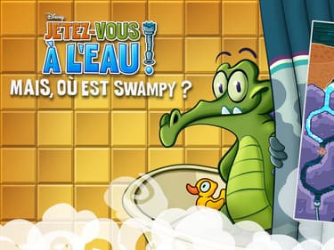 Mais où est Swampy ? Jetez-vous à l'eau avec l'alligator de Disney sur SFR Jeux