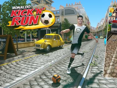 Ronaldo : Kick'n'Run, joue-la comme CR7 sur mobile