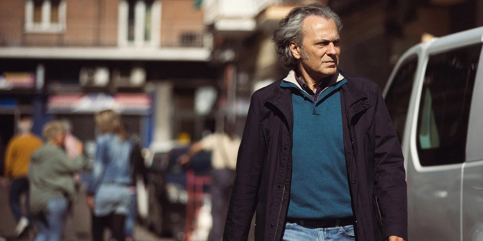 José Coronado dans la série ''Entrevias'', à voir sur Netflix.