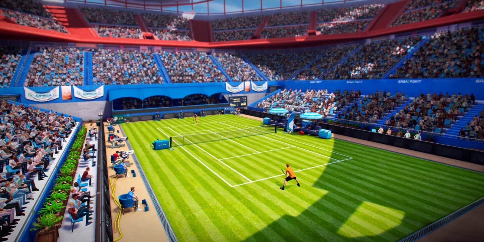 Affrontez des joueurs légendaires dans Tennis World Tour !