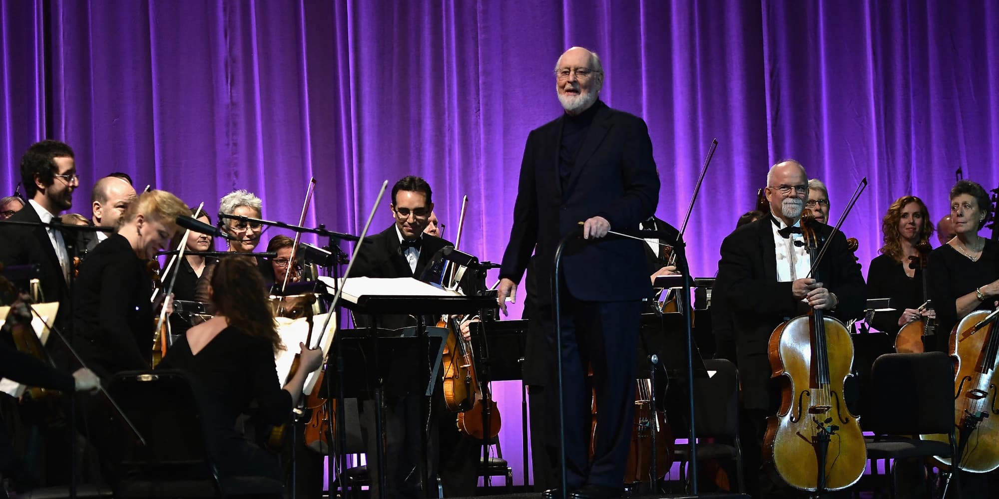 John Williams lors du Star Wars Celebration Day à Orlando, en Floride, le 13 avril 2017.