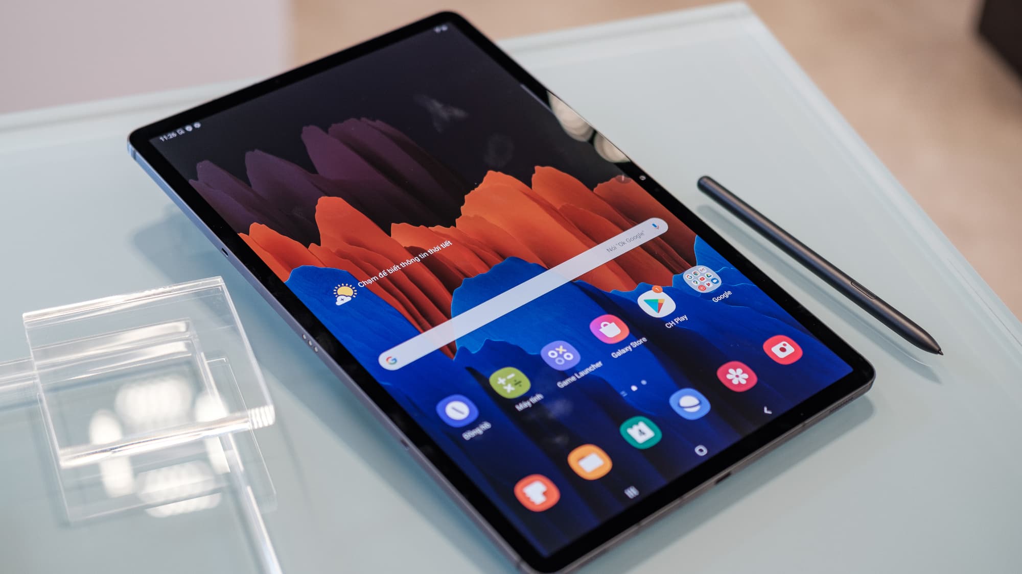 Quelles sont les caractéristiques de la tablette Samsung Galaxy ?