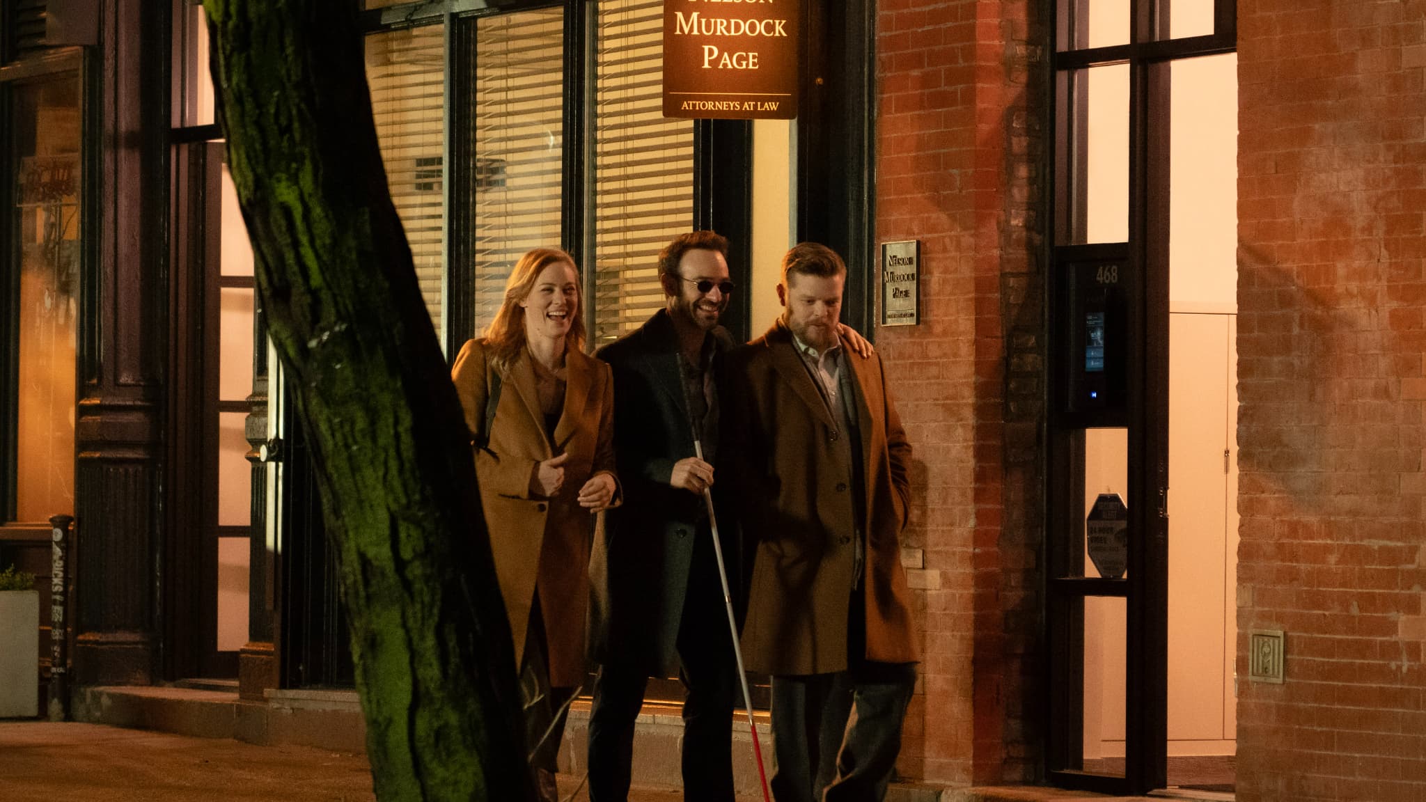 Les retrouvailles de Nelson, Murdock et Page dans Daredevil : Born Again