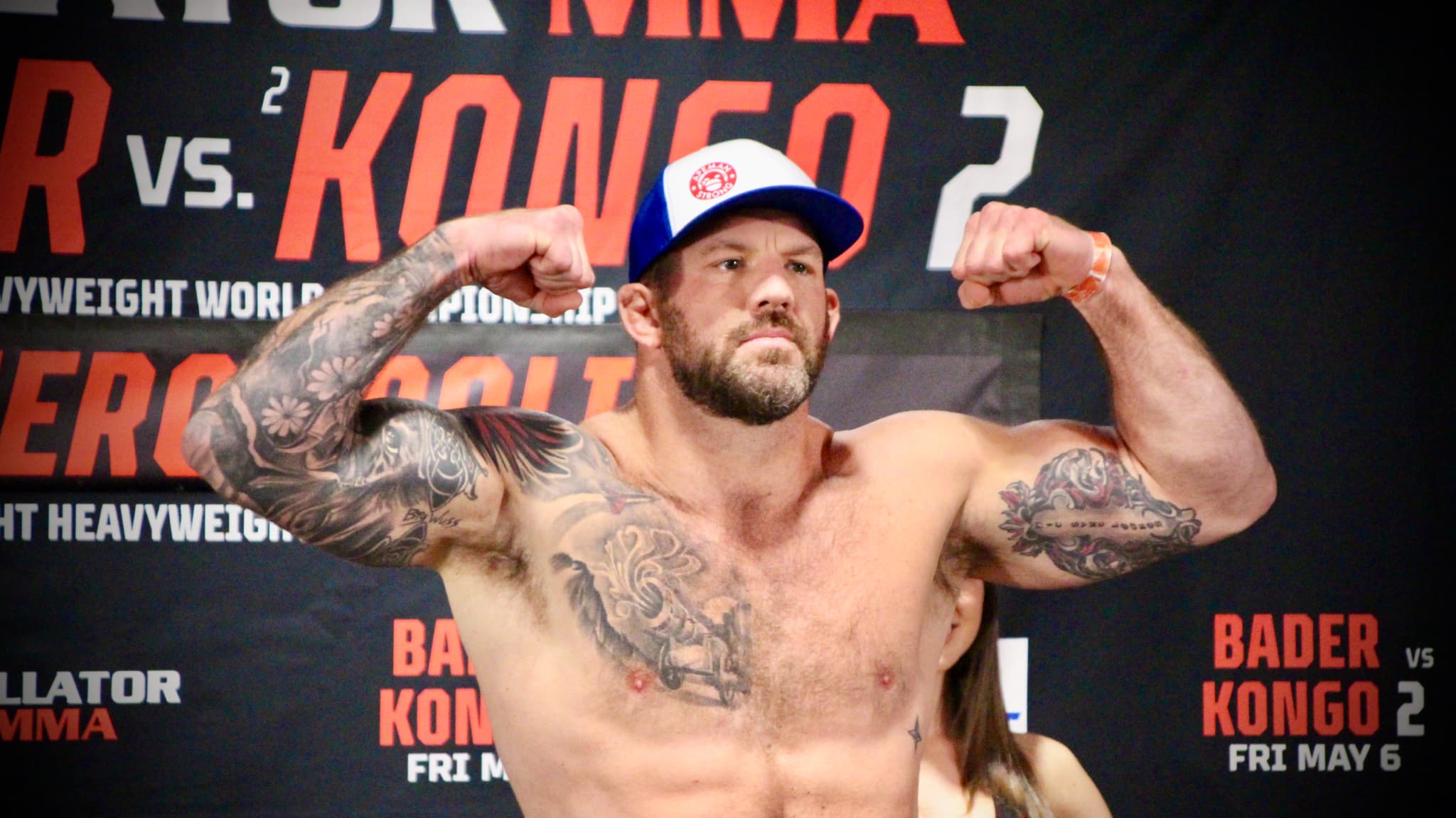 L'Américain Ryan Bader, champion en titre des poids lourds du Bellator. L'Américain Ryan Bader, champion en titre des poids lourds du Bellator.