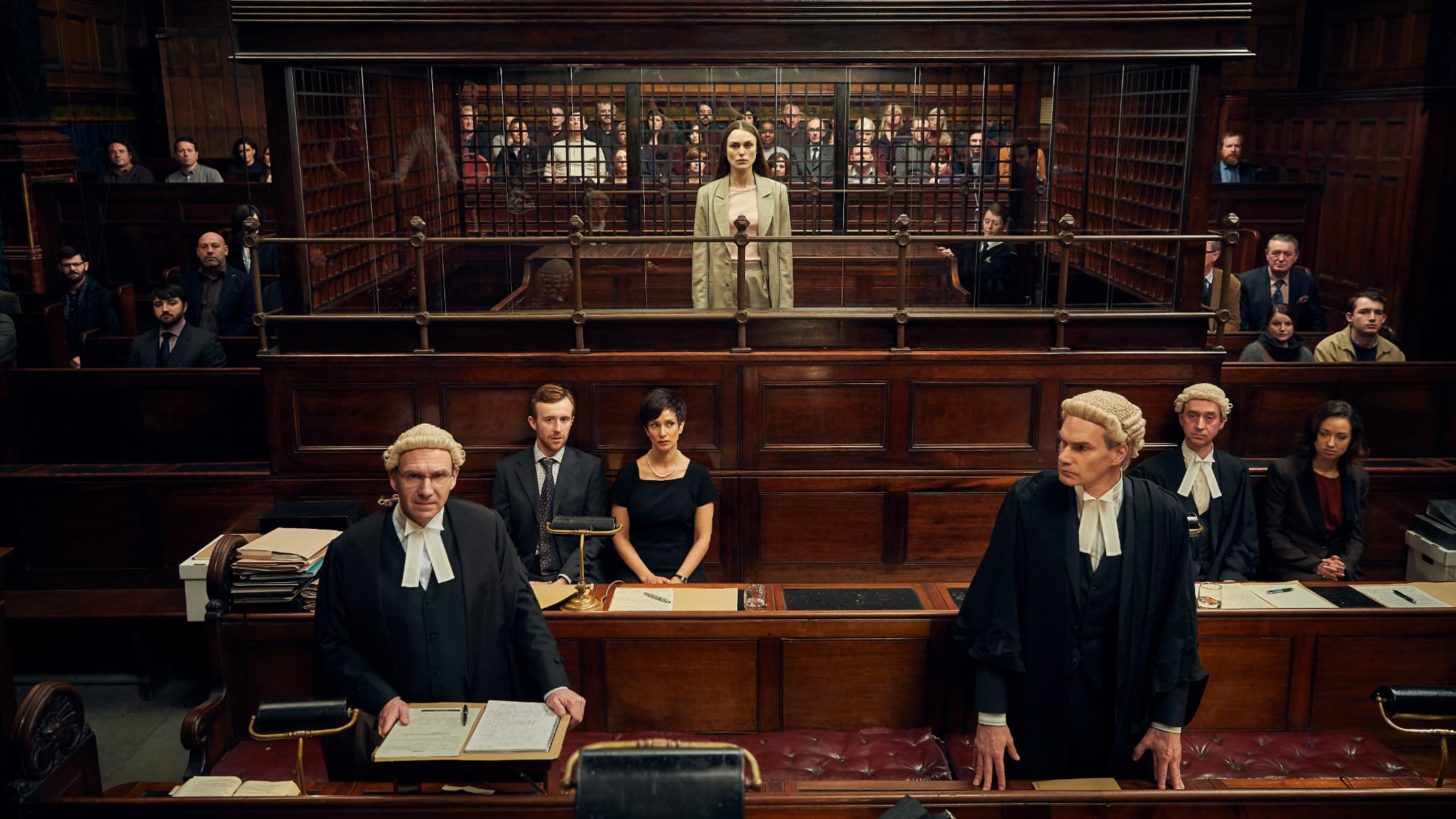 Keira Knightley est Katharine Gun dans Official secrets. Keira Knightley est Katharine Gun dans Official secrets.